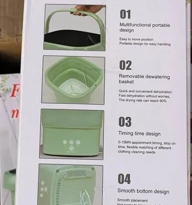 أجهزة بالجزائر Machine a laver غسالة قابلة للطي ..