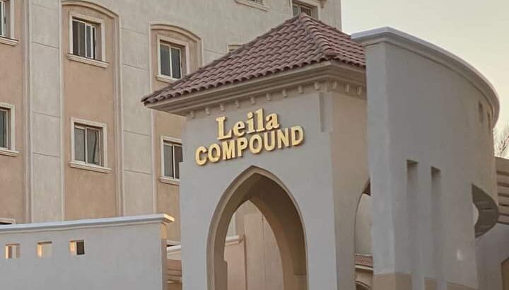 شقه دور تانى 167متر 3غرف و2حمام نص تشطيب فيو جاردن