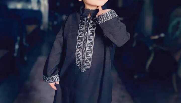 جلابية العيد للأطفال مستوردة خامة ميكرو فايبر تحفة