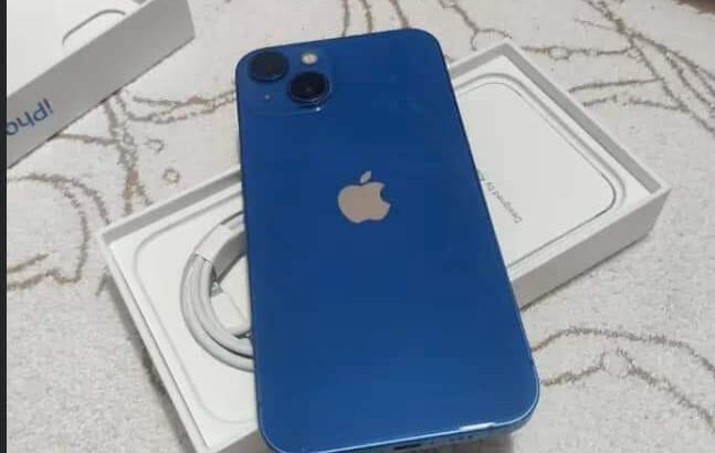 ايفون 13عادي مستورد من الدنمارك مساحة 128