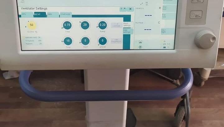 جهاز تنفس صناعي للبيع دراجر xl مستعمل