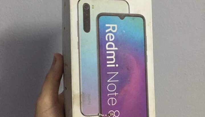 تلفون ريدمي نوت 8 مساحة 64 رام 4 للبيع