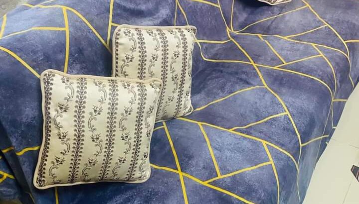 أريكة سرير للبيع شبه جديدة ممتازه