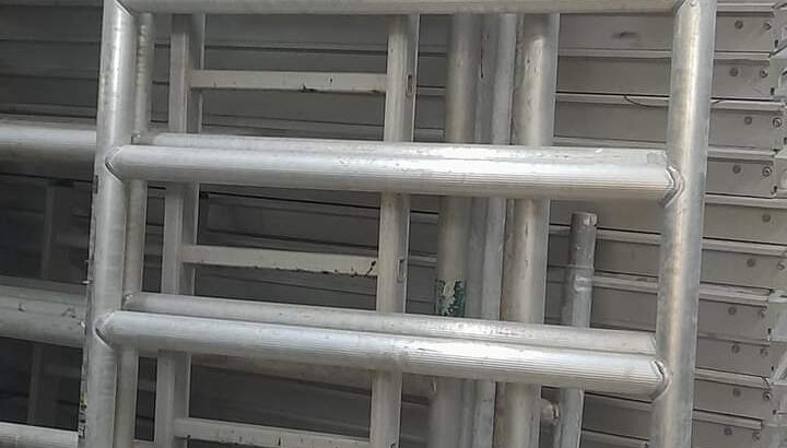 سقالات المنيوم للبيع جديد ومستعمل ومراوح هواء