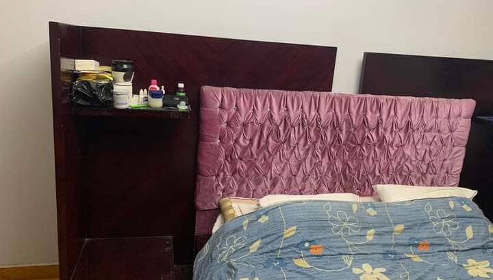 غرفة نوم ماستر + ترابيزه تلفزيون للبيع