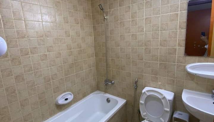 غرفتين للايجار الشهري بعجمان بالجاردن سيتي