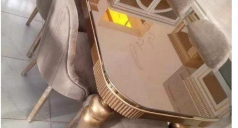 سفرة خشب زان ابيض بسعر المصنع وممتازه