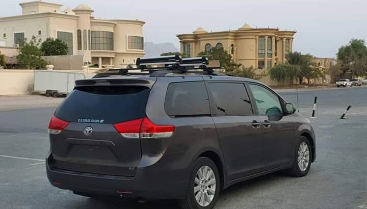 تويوتا سيينا 2012 XLE وارد أمريكا أوراق جمارك