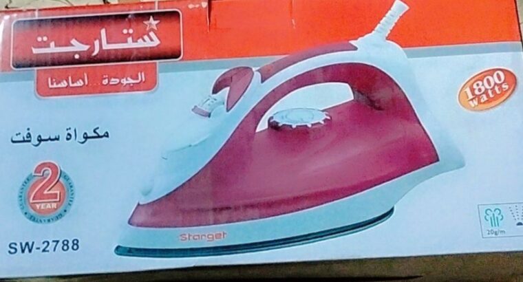 مكواه ماركه ستارجت جديده للبيع بسعر كويس