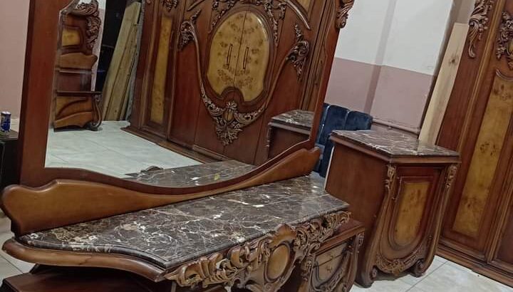 غرفه نوم استيل بحاله الزيرو