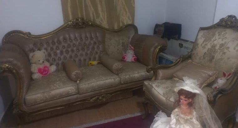 صالون خشب زان احمر عمولة استعمال عروسة البيع