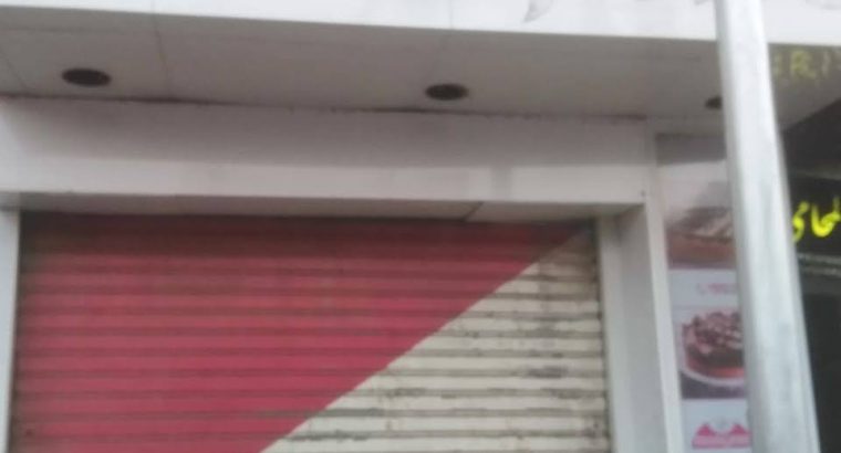 محل لقطة للبيع في حلمية الزيتون مساحة ١٢٠ متر