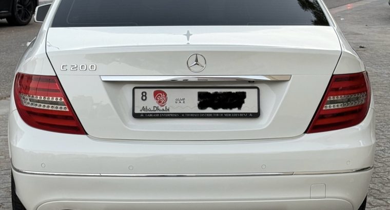 مرسيدس c 200 موديل 2014 مواصفات خليجية GCC...