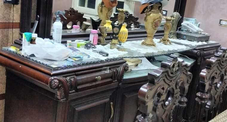 غرف معيشه للبيع بالسجاد والستاير