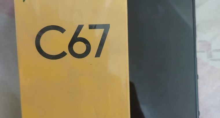 موبايل ريلمي C67 كسر زيرو...