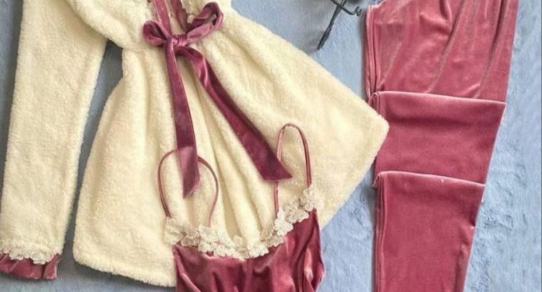 كوليكشن ترنج 3 قطعة حريمي