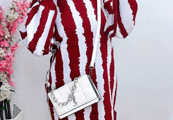 بونشو مقلم 2 لون وهم بجد