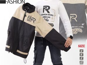 موديل طقم خروج 3 قطعة ، بنطلون، وتيشرت وجاكت