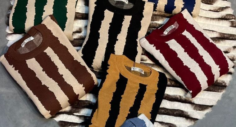 بونشو مقلم 2 لون وهم...