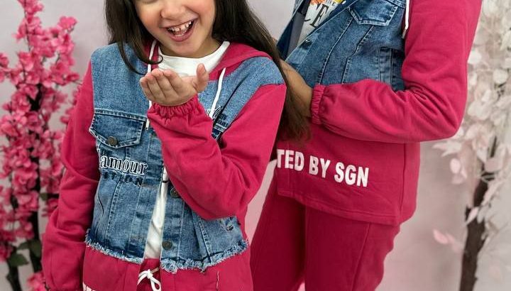 كولكشين ترينج بناتي محير 3 قطع  جاكت ميلتون ف